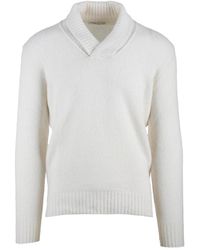 Kangra - V-Neck Knitwear - Lyst