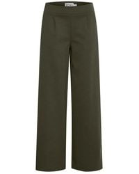 Ichi - Ihkate Sus Lange Weite Hose - Lyst