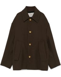 Ami Paris - Single-Breasted Coats - Lyst