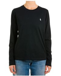 Polo Ralph Lauren - Iconisches Langarm-T-Shirt für Frauen - Lyst