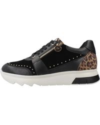 Stonefly - Schoenen ,Zwart ,Leer Spock 47 Zip Sue Nap Studs - Lyst