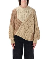Isabel Marant - Patchwork Gebreide Trui Aw25 - Lyst