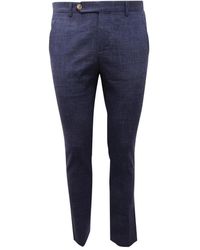 Entre Amis - Slim-Fit Trousers - Lyst