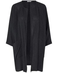 Masai - Offene Jacke Mit 3/4-Ärmeln - Lyst
