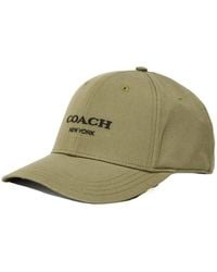 COACH - Bestickte Logo Baseballkappe - Lyst