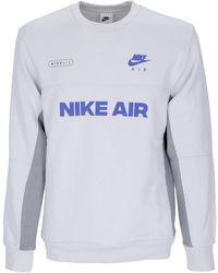 Nike - Gebürsteter crewneck sweatshirt - Lyst