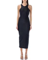 Coperni - Elegantes Schwarzes Midi-Kleid - Lyst