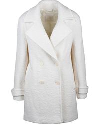 Guess - Double-Breasted Coat - Lyst