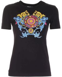Versace - Regalia logo print t-shirt - Lyst
