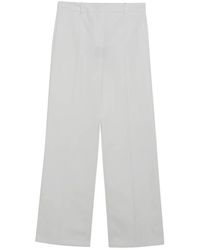 Fendi - Broeken ,Wit ,Katoen Technical Canvas Broeken - Lyst