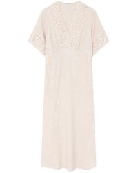 GUSTAV - Bitt Midi Jurk - Lyst