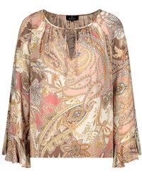 Monari - Blouse Met Paisley-Patroon - Lyst
