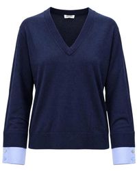 Liu Jo - V-Neck Knitwear - Lyst