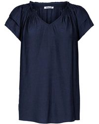 co'couture - Overhemden ,Blauw ,Sunrisecc Top Bluse 75683 120 - Lyst