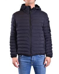 Peuterey - Hooded Long Sleeve Zip-Up Jacket With Front Pockets - Lyst