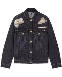 Versace - Denim Jackets - Lyst