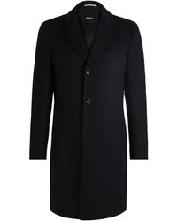 BOSS - Elegante Formele Wollen Jas - Lyst