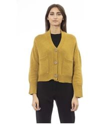 Alpha Studio - Merino Wool Cardigan - Lyst