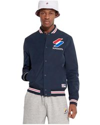 Superdry - Nylon Varsity Jacket - Lyst