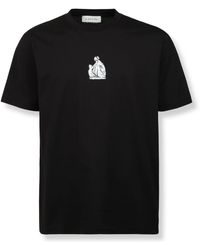 Lanvin - Tops ,Zwart ,Moeder En Dochter T-Shirt - Lyst