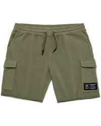 Munich - Bermuda camp shorts in cotone - Lyst