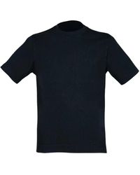 Circolo 1901 - T-shirt blu navy in jersey - Lyst