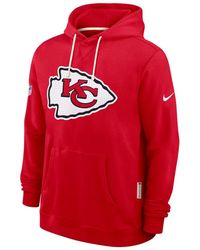 Nike - Fitness ,Rood ,Katoen Initial Home Sideline Nfl Pullover Hoodie - Lyst