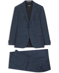 HUGO - Kostuums ,Blauw Boss-Pak 2Delig - Lyst