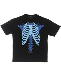 PHOBIA ARCHIVE - Tops ,Zwart ,Katoen Skeleton Print Tee - Lyst