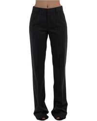 Alessandra Rich - Straight Trousers - Lyst