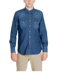 Replay - Denim Shirts - Lyst