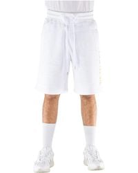 Versace Jeans Couture - Sportliche Logo-Shorts - Lyst
