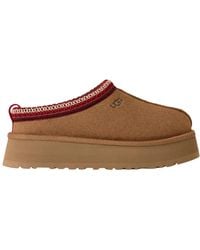 UGG - Braune Wildleder Sandalen - Lyst