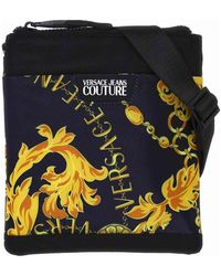 Versace Jeans Couture - Iconic bedruckte logo crossbody-tasche - Lyst