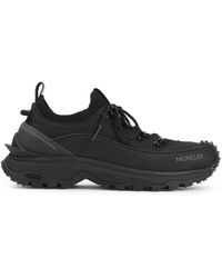 Moncler - Schoenen ,Zwart ,Leer Trailgrip Lite 3 Low Top Sneakers - Lyst