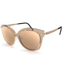 Silhouette - Accessoires ,Bruin ,Infinity Collection Zonnebril - Lyst