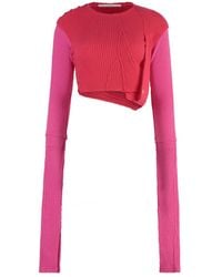 TALIA BYRE - Round-Neck Knitwear - Lyst