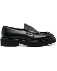 Doucal's - Schoenen ,Zwart ,Leer Elegante Zwarte Loafers - Lyst