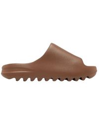 Yeezy - Schoenen ,Bruin ,Flax Slide Sandalen Stijlvol Comfortabel Bruin - Lyst