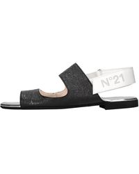 N°21 - Flat Sandals - Lyst