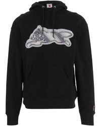 ICECREAM - Hoodies & Sweatvesten ,Zwart ,Katoen Team Ic Logo Hoodie - Lyst