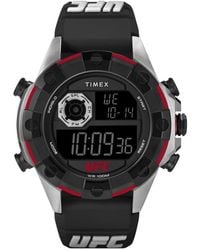 Timex - Accessoires ,Zwart ,Digitaal Ufc Kick Horloge - Lyst