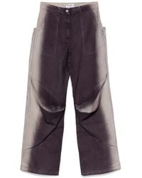 The Attico - Straight Trousers - Lyst