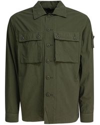Beams Plus - Grüne Militärjacke Leicht Regular Fit - Lyst