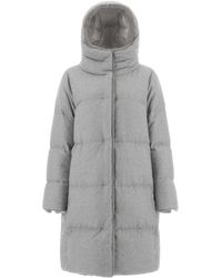Herno - Gewatteerde Jas Met Capuchon - Lyst