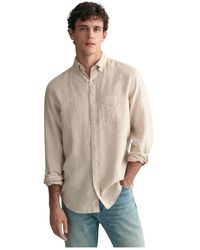 GANT - Casual Shirts - Lyst