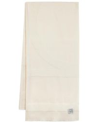 TOTEME - Monogramm-Twill-Schal - Lyst