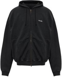 Vetements - Hoodies & Sweatvesten ,Zwart ,Katoen Hooded Sweatshirt - Lyst