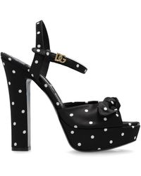 Dolce & Gabbana - High Heel Sandals - Lyst