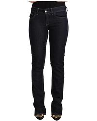 Gianfranco Ferré - Jeans ,Zwart ,Katoen Slim-Fit Jeans - Lyst